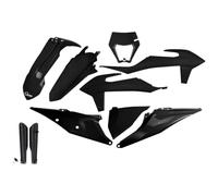 Ufo Ktm Exc 150 Tpi 21 Ktkit527f@001 Plastics Kit Noir