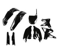 Ufo Yamaha Yz 125/250 2005-2007 Restyling Yakit327f-001 Fork Protectors & Plastics Kit Noir