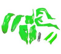 Ufo Kawasaki Kx 250 21 Kakit227f@aflu Plastics Kit Vert