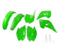 Ufo Kit De Plastique Kawasaki Kx 125/250 2004-2008 Kakit201f-026 Fork Protectors &