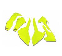 UFO PLAST Kit fluor jaune Husqvarna FE 350 2017-2019