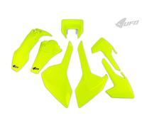 UFO PLAST Kit fluor jaune Husqvarna TX 300 2017-2019