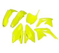 Ufo Suzuki Rmz 450 2008-2017 Sukit417-dflu Fork Protectors & Plastics Kit Jaune