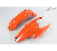 UFO PLAST Kit garde-boues / fenders Kit oem 04-10 KT03077127 + KT03080127 Compatible avec Ktm SX 85 de 2004 à 2012