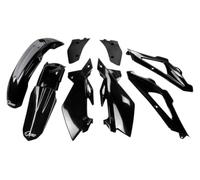 Ufo Plast Kit Husqvarna CR 125 2006-2008 Noir