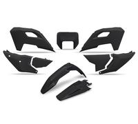 Ufo Husqvarna Te/fe 2024-2024 With Headlight Hukit627-001 Plastics Kit Noir