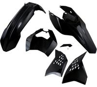 Ufo Ktm Exc/exc-f 2009-2011 With Headlight Ktkit520-001 Plastics Kit Noir