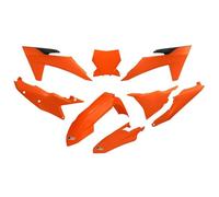 Ufo Plast Kit plastique Ktkit529-127 Orange pour KTM SX 250 2023-2024