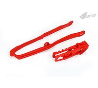 Ufo Honda Crf 450 R 17 Chain Guide&slider Rouge