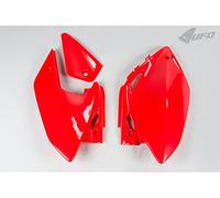 UFO PLAST Panneaux latéraux / côtés latéraux / latéraux rouges / rouges 070 Compatible avec Honda CRF 450X de 2005 à 2016.