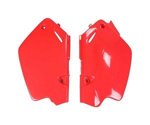 UFO PLAST Parties latérales rouges Honda CR 80 1996-2002
