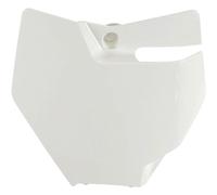 UFO PLAST Porte-Documents Avant Blanc 20-24 KTM SX 85 2018-2024