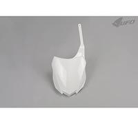 UFO PLAST Porte-Documents Avant Blanc Kawasaki KXF 450 2013-2015