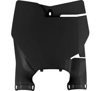 UFO PLAST Porte-numéro Avant Noir KTM SX 85 2018-2024