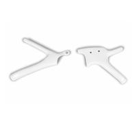 UFO PLAST Protection Cadre Blanc Yamaha YZ 125 1993-2001