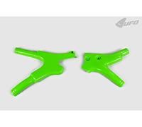 UFO PLAST Protection Cadre Vert Kawasaki KDX 200 1990-1994
