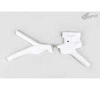 UFO PLAST Protection de cadre/cadre Guard blanc/blanc 041 compatible avec Honda XR 600 de 1988 à 2002