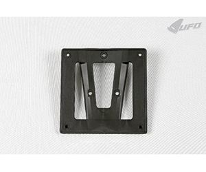 UFO PLAST Support Plaque d'immatriculation Noir Husqvarna TX 125 2017-2019