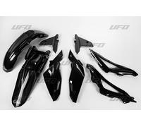 UFO PLASTIC SET HUSQVARNA TC 250/300/450 '09-'13 COLOUR BLACK (HU610E0