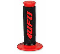 Griff Gummi Griff Gummis Lenker Poignée Enduro MX Motocross Quad Rouge