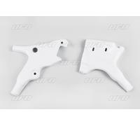 Protège-cadre UFO PLAST couvre-cadre en 2 parties blanc OEM