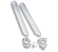 UFO Turkey Protections de fourche WP CD01517 – Blanc – 40 mm inversées