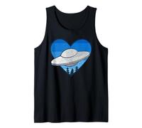 UFO - UFOlogy - Design en Forme de cœur Vieilli Débardeur