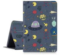 UFO Universe Étui pour iPad Pro 11" (modèle 2024, 5{^>e<^} génération), résistant aux chocs, pliable et réglable, avec fonction veille/réveil automatique pour iPad Pro 11" 5{^>e<^} génération 2024