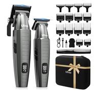 Ufree Tondeuse à cheveux professionnelle pour homme, tondeuse et tondeuse, tondeuse de barbier, tondeuse électrique avec sac de barbier, cadeaux pour homme