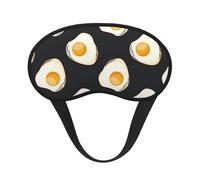 Œufs au plat noirs,Masques de sommeil occultants, cache-yeux couvrants, masques de sommeil anti-lumière