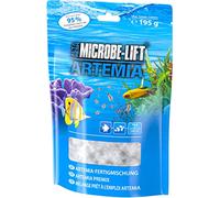 Œufs d’artémias avec sel - Microbe-Lift Set 195 g - taux d’éclosion Jusqu’à 95 % - Nourriture Vivante pour alevins, coraux & invertébrés - prêt à l’Emploi - Aquarium Eau Douce & mer