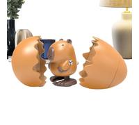 Œufs de Dinosaure | Jeux de Société Rebondissants Interactifs - Jeu Familial d'Œufs de Pingouin Mignons | pour Adultes Garçons Prématernelle Voyage Route Fête Anniversaire Vacances