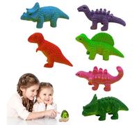 Œufs De Dinosaure Qui Éclosent dans l'eau | 6 Pièces Œufs à Faire Grandir dans l'eau - Grande Taille sans Odeur Éducatif Garçons Filles Élèves Maison École Salle De Classe Pâques pour 4 À 13