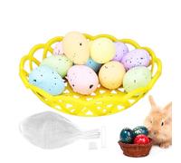 Œufs de mousse pour l'artisanat - Œufs de Pâques en mousse | Oeufs de Pâques colorés Oeufs Maculés décoratifs, Décorations Pastel pour Oeufs de Pâques pour Remplir Paniers de Pâques
