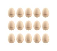 Œufs de Pâques à peindre - 15 œufs décoratifs en papier pour et filles - Activités de bricolage au printemps - Kit d'œufs interactifs polyvalents pour chambre à coucher, bureau, maison