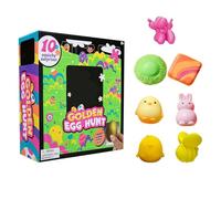 Œufs de Pâques changeant de couleur avec motif tourbillon, œufs sensoriels pressables pour enfants et adultes pour gérer le stress, idéaux comme cadeau de Pâques pour les paniers de Pâques et