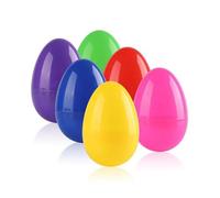 ¿Ufs De Pâques En Plastique De Couleur Aléatoire, Décorations De Pâques Heureux, ¿Ufs De Pigeon Oiseau Peints, Bricolage Artisanat Cadeau Pour Enfants, Décoration De Maison