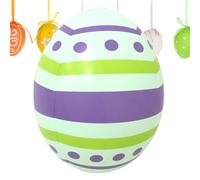 Œufs de Pâques gonflables - Décorations de vacances colorées, ensemble gonflable amusant | Œufs de Pâques gonflables parfaits, décorations de festival de printemps largement appliquées, ornements
