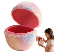 Œufs de Pâques Grands de 8,3 Pouces, œufs de Pâques Creux en Peluche Douce (vides), contenants réutilisables pour Cadeaux de fête Lors de chasses aux, Garnitures de paniers