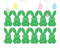 Œufs de Pâques pour décoration - Organisateur de décoration réutilisable - Fourchettes de Pâques pour , garçons et filles, table de fête intérieure, vacances, maison, panier de pique-nique