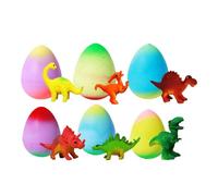 Œufs Dinosaure Éclosion Eau - 4,6x6,2cm Œufs Dinosaure Éclosion, Œuf Pâques Rempli Jouets | Garnitures Panier Pour Garçons Filles Classe Rendez-vous Jeu Camp Été Salle Jeu Salon Voyage Chambre Bébé Ga
