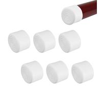 UFURMATE Lot de 6 embouts de main courante ronds en caoutchouc de 42 mm de diamètre intérieur pour escalier - Ne blessent pas les mains