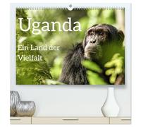 Uganda - ein Land der Vielfalt (hochwertiger Premium Wandkalender 2026 DIN A2 quer), Kunstdruck in Hochglanz: Uganda bietet eine Vielfalt an Menschen, Landschaften, Fauna und Flora