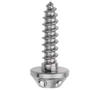 UGD8TQR Jeu de vis CourageL 1 pièce vis en titane tête Torx autotaraudeuse boulon de vis pour moto vélo voiture pièces de fixation vis (couleur : bleu, taille : M5 x 17 mm) (Titanium a M5 x 20 mm)