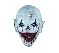UGDOUS Masque de clown d'horreur, couvre-chef de fête, masque de carnaval, Joker, Cosplay, diable sanglant, Joker, casque en latex, accessoires de farce d'Halloween