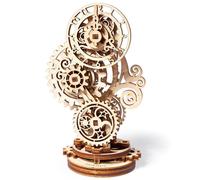 Ugears 3D Puzzle mécanique en bois Horloge Steampunk