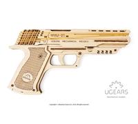 Ugears 3D puzzle mécanique en bois Wolf-01 Pistol