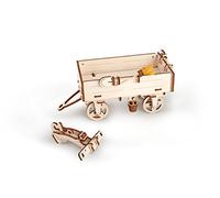 Ugears 70006 Trailer for Tractor Pendentifs en Bois 3D sans Colle