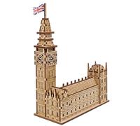 UGEARS Big Ben Puzzles 3D pour Adultes - Kits de Construction de Modèles - Puzzle en Bois Passe-Temps pour Hommes - Rompecabezas 3D pour Adultos - Kit de Modèle en Bois à Construire