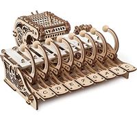 UGEARS Celesta Puzzle mécanique 3D - Instrument de Musique Multifonction avec Piano, boîte à Musique et Xylophone - Puzzle en Bois 3D pour Adultes et Enfants - Modèle Musical